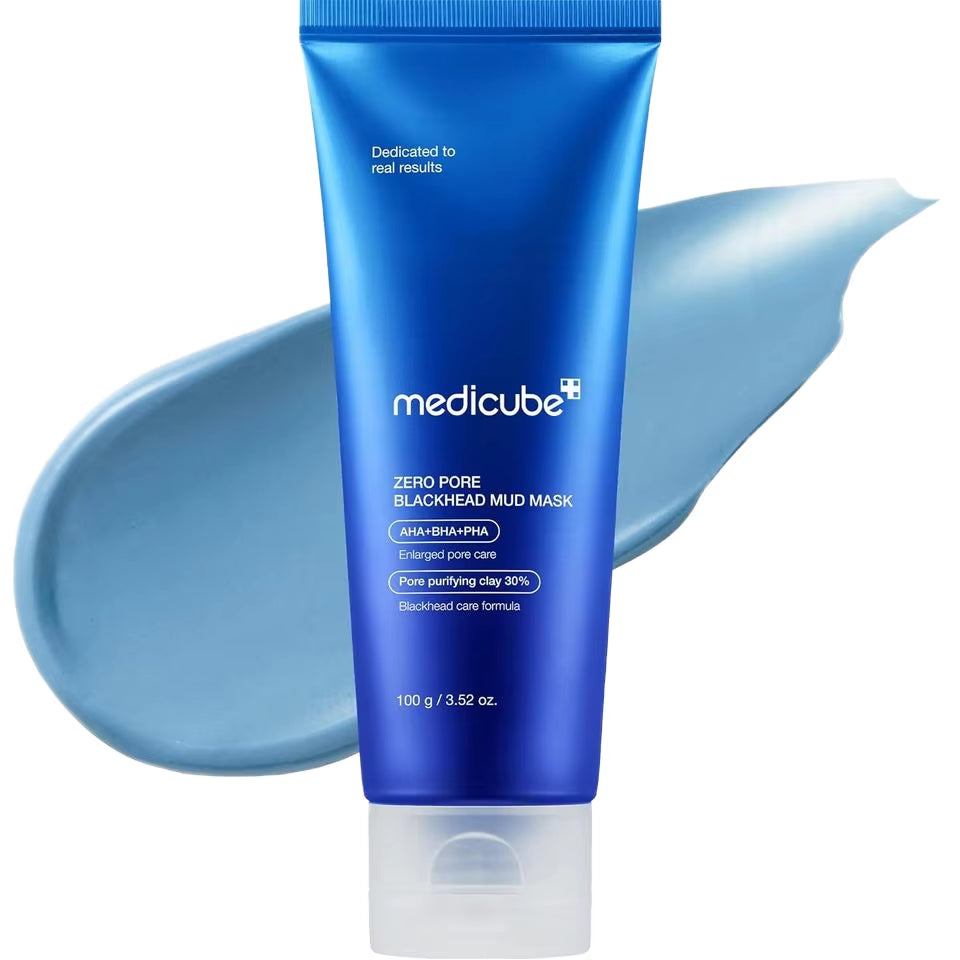 Wholesale Customised Korean Skincare Medicube Zero Pore Mud Mask Cleansing Pore Firming Formula Minute Dry AHA BHA PHA
